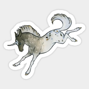 Chubby Appy Unicorn Sticker